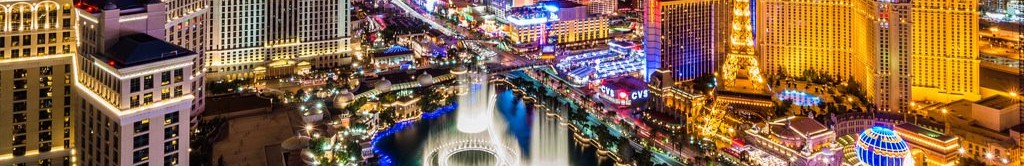Drawn Vegas Strip Banner